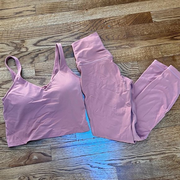 lululemon athletica Pants - Set of new Lululemon Align Pants + Tank Top